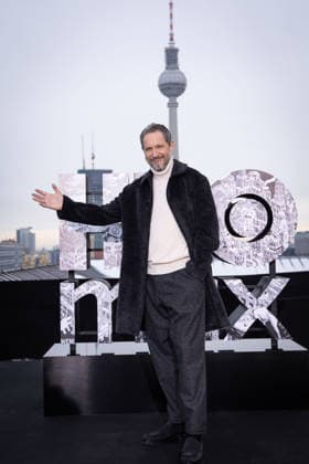 Photocall A KNIGHT OF THE SEVEN KINGDOMS Bertie Carvel ( Baelor Targaryen ) Photocall A KNIGHT OF THE SEVEN KINGDOMS auf dem Dach des Humboldt Forums in Berlin Datum: 12.01.2026 Copyright: xEventpressxFuhrx