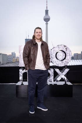 Photocall A KNIGHT OF THE SEVEN KINGDOMS Peter Claffey ( Dunk ) Photocall A KNIGHT OF THE SEVEN KINGDOMS auf dem Dach des Humboldt Forums in Berlin Datum: 12.01.2026 Copyright: xEventpressxFuhrx