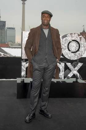 abb: Steve Toussaint beim Fotocalls zum Start von HBO Max A Knight of the Seven Kingdoms der US amerikanischen Fantasyserie mein munus Graden auf der winterlichen Dachterrasse des Humboldt- Forum Berlin am 12.01.2026 Berlin Deutschland