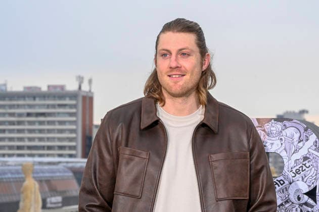 abb: Peter Claffey beim Fotocalls zum Start von HBO Max A Knight of the Seven Kingdoms der US amerikanischen Fantasyserie mein munus Graden auf der winterlichen Dachterrasse des Humboldt- Forum Berlin am 12.01.2026 Berlin Deutschland