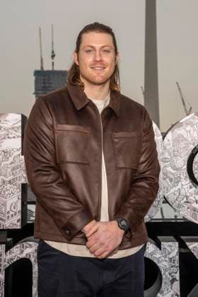 abb: Peter Claffey beim Fotocalls zum Start von HBO Max A Knight of the Seven Kingdoms der US amerikanischen Fantasyserie mein munus Graden auf der winterlichen Dachterrasse des Humboldt- Forum Berlin am 12.01.2026 Berlin Deutschland