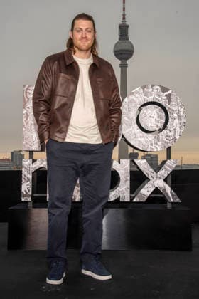 abb: Peter Claffey beim Fotocalls zum Start von HBO Max A Knight of the Seven Kingdoms der US amerikanischen Fantasyserie mein munus Graden auf der winterlichen Dachterrasse des Humboldt- Forum Berlin am 12.01.2026 Berlin Deutschland