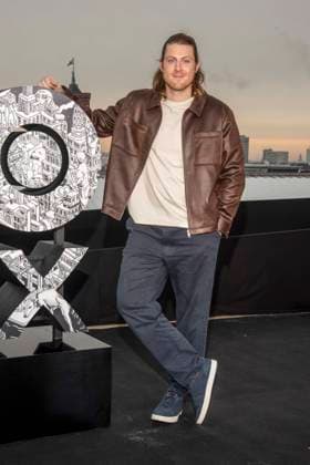 abb: Peter Claffey beim Fotocalls zum Start von HBO Max A Knight of the Seven Kingdoms der US amerikanischen Fantasyserie mein munus Graden auf der winterlichen Dachterrasse des Humboldt- Forum Berlin am 12.01.2026 Berlin Deutschland