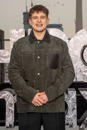 abb: Shaun Thomas beim Fotocalls zum Start von HBO Max A Knight of the Seven Kingdoms der US amerikanischen Fantasyserie mein munus Graden auf der winterlichen Dachterrasse des Humboldt- Forum Berlin am 12.01.2026 Berlin Deutschland