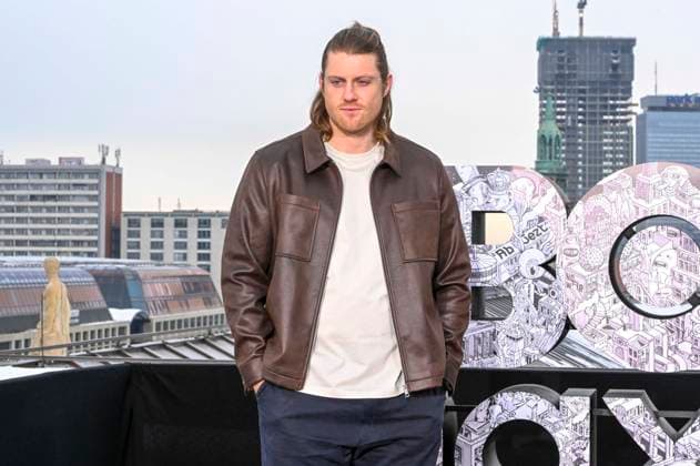 abb: Peter Claffey beim Fotocalls zum Start von HBO Max A Knight of the Seven Kingdoms der US amerikanischen Fantasyserie mein munus Graden auf der winterlichen Dachterrasse des Humboldt- Forum Berlin am 12.01.2026 Berlin Deutschland