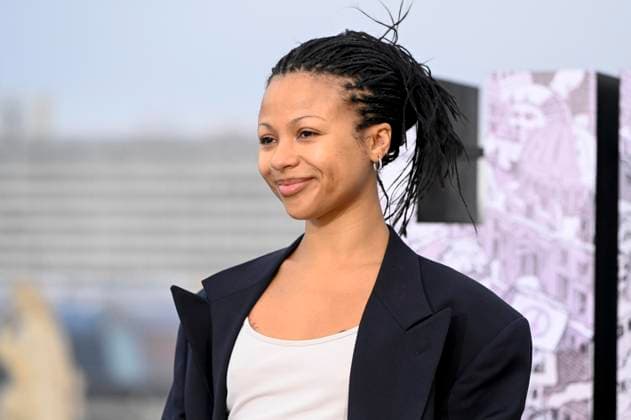 abb: Myha la Herrold beim Fotocalls zum Start von HBO Max A Knight of the Seven Kingdoms der US amerikanischen Fantasyserie mein munus Graden auf der winterlichen Dachterrasse des Humboldt- Forum Berlin am 12.01.2026 Berlin Deutschland