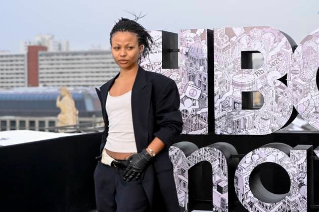 abb: Myha la Herrold beim Fotocalls zum Start von HBO Max A Knight of the Seven Kingdoms der US amerikanischen Fantasyserie mein munus Graden auf der winterlichen Dachterrasse des Humboldt- Forum Berlin am 12.01.2026 Berlin Deutschland