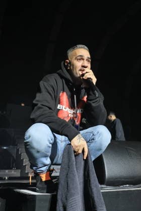 12.01.2026, Bushido, Rapper, im Konzert live in der Uber Arena, Berlin, Abschiedstournee ãAlles wird gut - Tour 2026Ò, bgl. Anis Ferchichi, Berlin