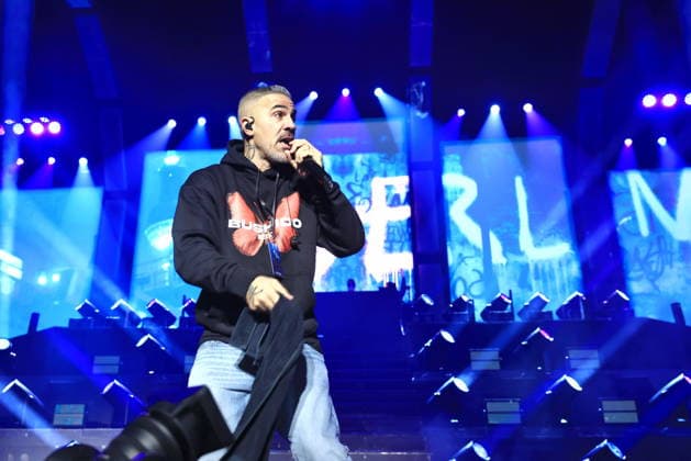 12.01.2026, Bushido, Rapper, im Konzert live in der Uber Arena, Berlin, Abschiedstournee ãAlles wird gut - Tour 2026Ò, bgl. Anis Ferchichi, Berlin