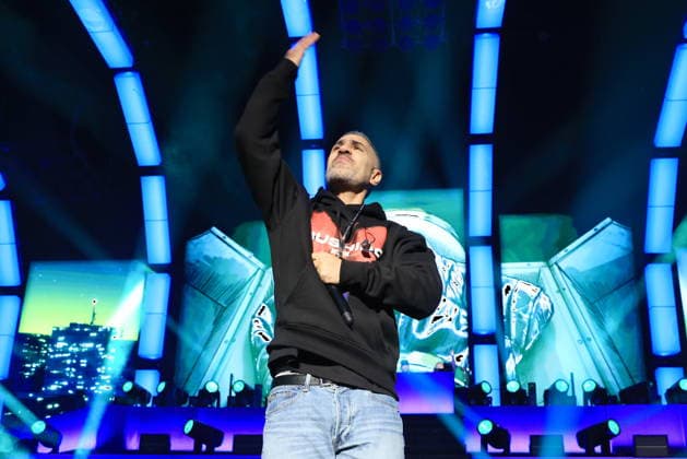 12.01.2026, Bushido, Rapper, im Konzert live in der Uber Arena, Berlin, Abschiedstournee ãAlles wird gut - Tour 2026Ò, bgl. Anis Ferchichi, Berlin