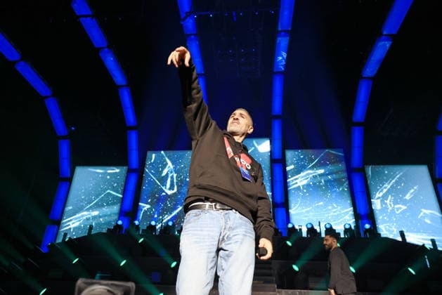 12.01.2026, Bushido, Rapper, im Konzert live in der Uber Arena, Berlin, Abschiedstournee ãAlles wird gut - Tour 2026Ò, bgl. Anis Ferchichi, Berlin
