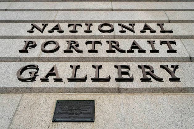 The the Smithsonian National Portrait Gallery is seen in Washington, DC on Monday, January 12, 2026. The museum removed reference to Trump s two impeachments during his first term from the accompanying portrait plaque when replacing their portrait of him in their America s Presidents exhibit.  WAP20260112420 BONNIExCASH