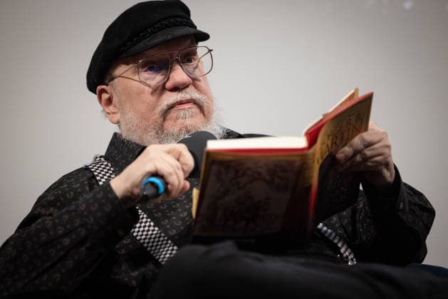 Fanevent A KNIGHT OF THE SEVEN KINGDOMS George R.R. Martin (Writer Executive Producer) Fanevent Lesung und Q&A Script to Screen von A KNIGHT OF THE SEVEN KINGDOMS im Delphi Kino in Berlin Datum: 12.01.2026 Copyright: xEventpressxFuhrx