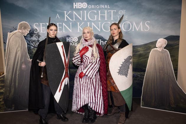 Fanevent A KNIGHT OF THE SEVEN KINGDOMS Kostüm Cosplay Gäste Feature Atmosphäre Fanevent Lesung und Q&A Script to Screen von A KNIGHT OF THE SEVEN KINGDOMS im Delphi Kino in Berlin Datum: 12.01.2026 Copyright: xEventpressxFuhrx