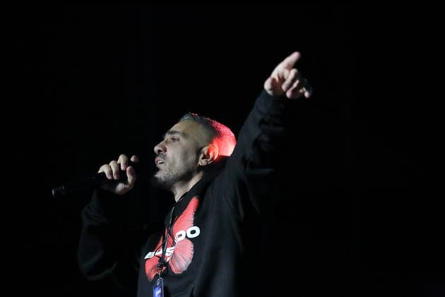 Anis Ferchichi alias Bushido bei einem Konzert in der Uber Arena in Berlin, 12. Januar 2026. Bushido Konzert Berlin