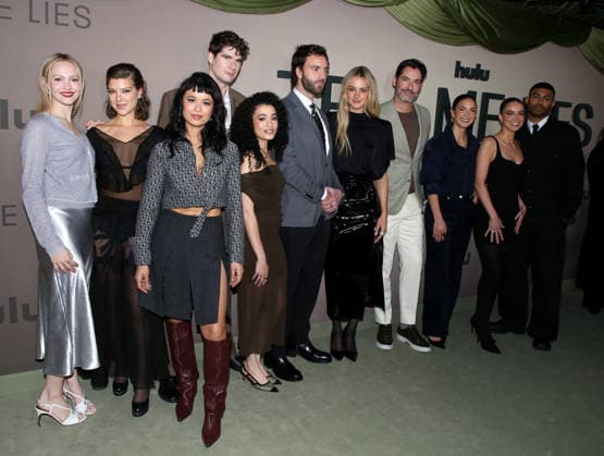 Hulu s Tell Me Lies Season 3 Premiere Iris Apatow, Cat Missal, Sonia Mena, Spencer House, Alicia Crowder, Jackson White, Grace Van Patten, Tom Ellis, Natalee Linez, Katherine C. Hughes and Branden Cook attending Hulu s Tell Me Lies Season 3 Premiere held at The Corner Store on January 12, 2026 in New York City, NY New York City The Corner Store NY USA Copyright: xStevenxBergman AFF-USA.COMx