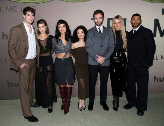 Hulu s Tell Me Lies Season 3 Premiere Spencer House, Cat Missal, Sonia Mena, Alicia Crowder, Jackson White, Grace Van Patten and Branden Cook attending Hulu s Tell Me Lies Season 3 Premiere held at The Corner Store on January 12, 2026 in New York City, NY New York City The Corner Store NY USA Copyright: xStevenxBergman AFF-USA.COMx