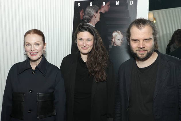 Screening of Sound Of Falling at Dell anima Featuring: Julianne Moore (Moderator), Mascha Schilinski (Director) and Fabian Gamper (Cinematographer) Where: New York, New York, United States When: 12 Jan 2026 Credit: Marion Curtis Starpix INSTARimages EDITORIAL USE ONLY. NOT FOR USE BY NEWSPAPERS BASED IN THE UK. Copyright: xx instar55378725
