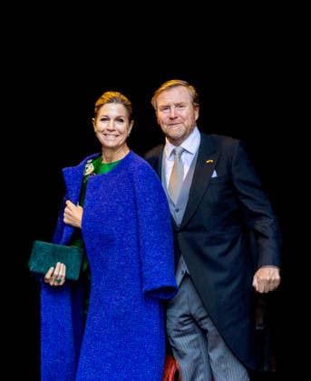 13-01-2026 Amsterdam Queen Maxima and King Willem-Alexander arriving for the new years reception for the Corps Diplomatique at the royal palace in Amsterdam. Â  Copyright: xPPEx