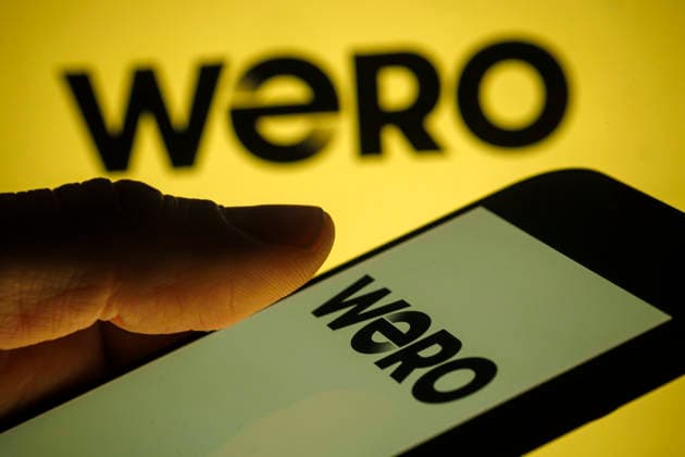Symbolfoto: Das Logo des Zahlungsdienst Wero der European Payments Initiative (EPI) ist auf dem Display eines Smartphones zu sehen. Berlin, 13.01.2026. Berlin Deutschland Copyright: xThomasxTrutschelx