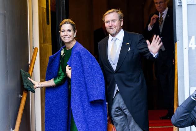Amsterdam, The Netherlands, 2026-01-13 06:04:50 AMSTERDAM, January 13, 2026, Royal Palace Amsterdam. King Willem-Alexander and Queen Maxima attend the traditional New Year s reception for foreign diplomats and representatives of international organizations based in the Netherlands. The receptions take place at the Royal Palace Amsterdam. PHOTO: NLBeeld Patrick van Emst Credit: NL Beeld Patrick van Emst  Copyright: xx x