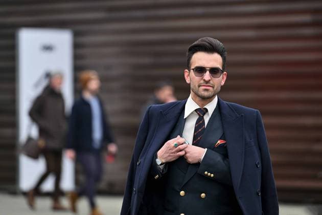 Foto IPP - Lisa Guglielmi Gruppo Editoriale LiveMedia Florence 13 01 2026 Nella foto: Fashion people at Pitti Immagine Uomo 109 Italy Photo Press - World Copyright Pitti Immagine Uomo 109 News