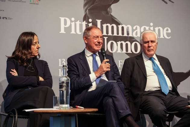 Florence. Opening of Pitti Immagine 109 Fashion and Economy. Photo by Giuseppe Cabras New Press Photo  Copyright: x xipa-agency.netx xNewxPressxPhotox IPA_Agency_IPA70014207