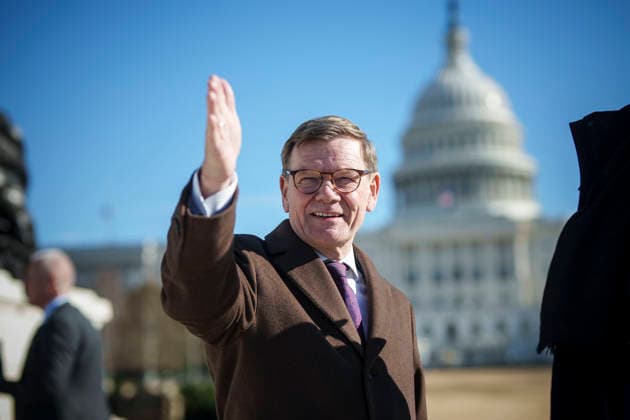 Johann Wadephul (CDU), Bundesaussenminister, besucht am 13.01.2026 die USA Unterwegs am Capitol Hill 13.01.2026. Fotografiert als Offizieller Fotograf Photo taken as Official Photographer Washington USA *** Johann Wadephul CDU , Federal Minister of Foreign Affairs, visits the USA on 13 01 2026 On the way to Capitol Hill 13 01 2026 Photographed as Official Photographer Photo taken as Official Photographer Washington USA Copyright: xDominikxButzmann AAx