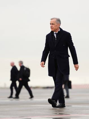January 13, 2021, Richmond, Bc, Canada: Prime Minister Mark Carney departs Vancouver International Airport, in Richmond, B.C., on Tuesday, Jan. 13, 2026, on a nine-day trip to China, Qatar and Switzerland. Richmond Canada - ZUMAc35_ 20210113_zaf_c35_171 Copyright: xSeanxKilpatrickx