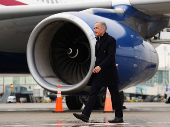 January 13, 2021, Richmond, Bc, Canada: Prime Minister Mark Carney departs Vancouver International Airport, in Richmond, B.C., on Tuesday, Jan. 13, 2026, on a nine-day trip to China, Qatar and Switzerland. Richmond Canada - ZUMAc35_ 20210113_zaf_c35_172 Copyright: xSeanxKilpatrickx