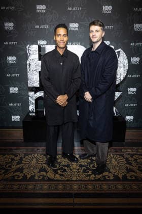 Party A KNIGHT OF THE SEVEN KINGDOMS Mickey Down (Co-Creator Writer Director Executive Producer) Konrad Kay (Co-Creator Writer Director Executive Producer) Premierenparty von A KNIGHT OF THE SEVEN KINGDOMS im Gropius Bau in Berlin Datum: 13.01.2026 Copyright: xEventpressxFuhrx