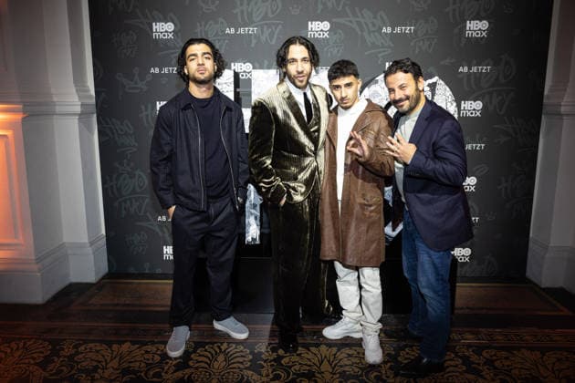 Party A KNIGHT OF THE SEVEN KINGDOMS Team 4 Blocks Zero Tariq Al-Saies als Ibrahim Premierenparty von A KNIGHT OF THE SEVEN KINGDOMS im Gropius Bau in Berlin Datum: 13.01.2026 Copyright: xEventpressxFuhrx