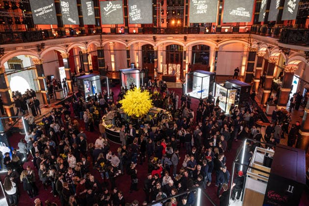 Party A KNIGHT OF THE SEVEN KINGDOMS Feature Atmosphäre Außenansicht Aufbau Premierenparty von A KNIGHT OF THE SEVEN KINGDOMS im Gropius Bau in Berlin Datum: 13.01.2026 Copyright: xEventpressxFuhrx