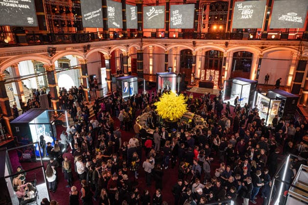 Party A KNIGHT OF THE SEVEN KINGDOMS Feature Atmosphäre Außenansicht Aufbau Premierenparty von A KNIGHT OF THE SEVEN KINGDOMS im Gropius Bau in Berlin Datum: 13.01.2026 Copyright: xEventpressxFuhrx