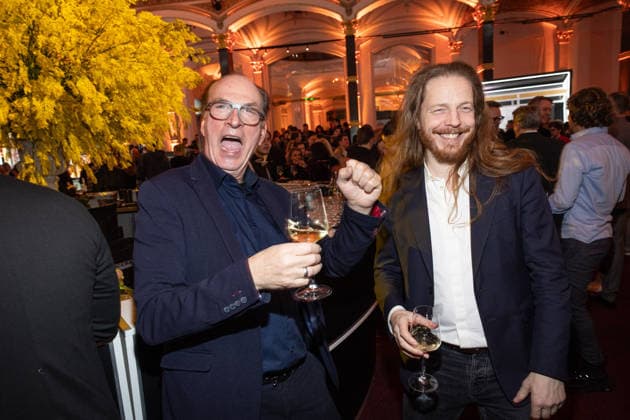 Party A KNIGHT OF THE SEVEN KINGDOMS Herbert Knaup tanzt Premierenparty von A KNIGHT OF THE SEVEN KINGDOMS im Gropius Bau in Berlin Datum: 13.01.2026 Copyright: xEventpressxFuhrx