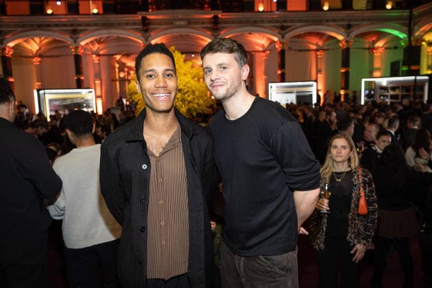 Party A KNIGHT OF THE SEVEN KINGDOMS Mickey Down (Co-Creator Writer Director Executive Producer) Konrad Kay (Co-Creator Writer Director Executive Producer) Premierenparty von A KNIGHT OF THE SEVEN KINGDOMS im Gropius Bau in Berlin Datum: 13.01.2026 Copyright: xEventpressxFuhrx