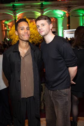Party A KNIGHT OF THE SEVEN KINGDOMS Mickey Down (Co-Creator Writer Director Executive Producer) Konrad Kay (Co-Creator Writer Director Executive Producer) Premierenparty von A KNIGHT OF THE SEVEN KINGDOMS im Gropius Bau in Berlin Datum: 13.01.2026 Copyright: xEventpressxFuhrx