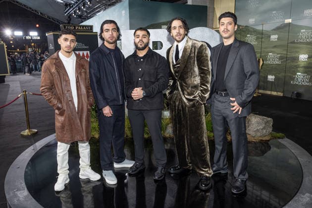 Premiere A KNIGHT OF THE SEVEN KINGDOMS Team 4 Blocks Zero Tariq Al-Saies als Ibrahim Premiere von A KNIGHT OF THE SEVEN KINGDOMS im Zoo Palast in Berlin Datum: 13.01.2026 Copyright: xEventpressxFuhrx