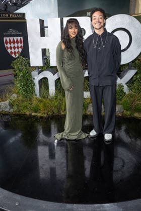 Premiere A KNIGHT OF THE SEVEN KINGDOMS Aminata Belli und Aurel Mertz Premiere von A KNIGHT OF THE SEVEN KINGDOMS im Zoo Palast in Berlin Datum: 13.01.2026 Copyright: xEventpressxFuhrx