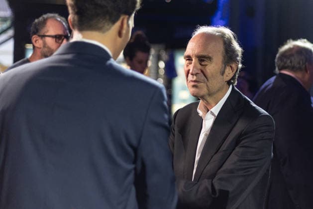 Figaro s 200Th Anniversary Evening Xavier Niel attends Figaro s 200Th Anniversary Evening at Grand Palais on January 13, 2025 in Paris, France. Photo by Nasser Berzane ABACAPRESS.COM Paris France  Copyright: xBerzanexNasser ABACAx
