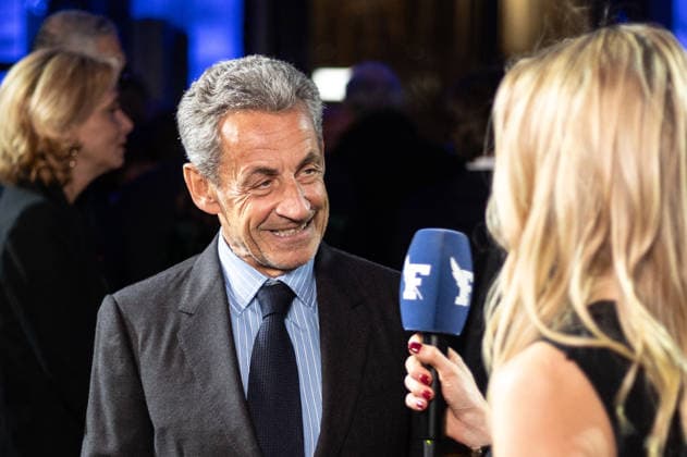 Figaro s 200Th Anniversary Evening Nicolas Sarkozy attends Figaro s 200Th Anniversary Evening at Grand Palais on January 13, 2025 in Paris, France. Photo by Nasser Berzane ABACAPRESS.COM Paris France  Copyright: xBerzanexNasser ABACAx