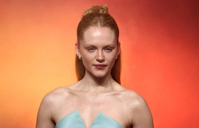 January 13, 2026, London, United Kingdom: Emma Laird attends the 28 Years Later The Bone Temple World Premiere at BFI IMAX Waterloo. London United Kingdom - ZUMAs197 20260113_aaa_s197_088 Copyright: xFredxDuvalx