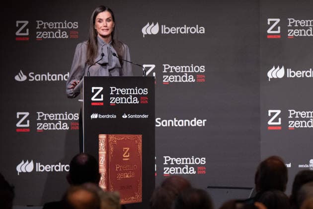 January 13, 2026, Madrid, Spain: Queen Letizia of Spain speaks during the Zenda Awards ceremony at the Royal Tapestry Factory in Madrid. Madrid Spain - ZUMAs197 20260113_aaa_s197_109 Copyright: xAtilanoxGarciax