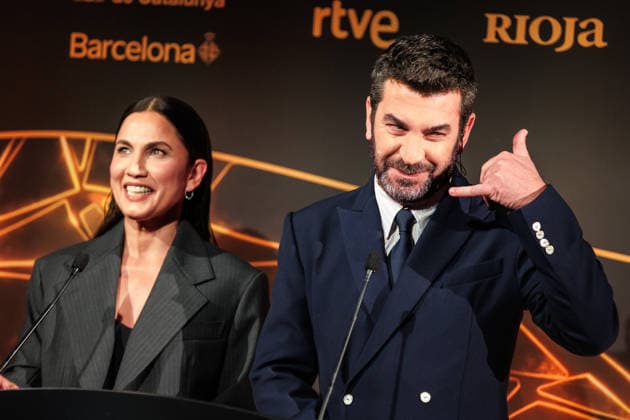 The 40th Goya Awards in Madrid, Spain - 13 Jan 2026 Toni Acosta and Arturo Valls announce the nominees for the 40th Goya Awards, Madrid. Madrid Spain Copyright: xMarcoxBaradax xSOPAxImagesx MBARADA_0001