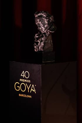 The 40th Goya Awards in Madrid, Spain - 13 Jan 2026 A trophy of the Goya Awards during the announcement of the nominees for the 40th Goya Awards, Madrid. Madrid Spain Copyright: xMarcoxBaradax xSOPAxImagesx MBARADA_0004