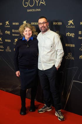 The 40th Goya Awards in Madrid, Spain - 13 Jan 2026 Esther García and Fran Araújo, producers of Sirat , attend the photocall of the nominees for the 40th Goya Awards, Madrid. Madrid Spain Copyright: xMarcoxBaradax xSOPAxImagesx MBARADA_0009