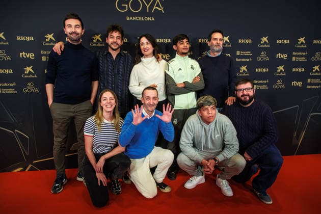 The 40th Goya Awards in Madrid, Spain - 13 Jan 2026 The crew of the film Ciudad sin sueno attend the photocall of the nominees for the 40th Goya Awards, Madrid. Madrid Spain Copyright: xMarcoxBaradax xSOPAxImagesx MBARADA_0014