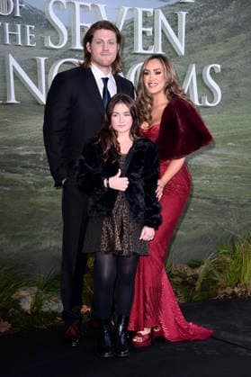 Peter Claffey, Holly McGinn und Ally McGinn bei der Premiere der HBO Max-Serie A Knight of the Seven Kingdoms im Zoo Palast. Berlin, 13.01.2026