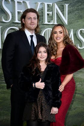 Peter Claffey, Holly McGinn und Ally McGinn bei der Premiere der HBO Max-Serie A Knight of the Seven Kingdoms im Zoo Palast. Berlin, 13.01.2026