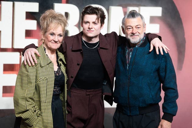 28 Years Later The Bone Temple World Premiere - London Lorraine Ashbourne, Louis Ashbourne Serkis and Andy Serkis attend the 28 Years Later: The Bone Temple World Premiere at BFI IMAX Waterloo Photo by LounisPhotography ABACAPRESS.COM London United Kingdom  Copyright: xLounisPhotography ABACAx
